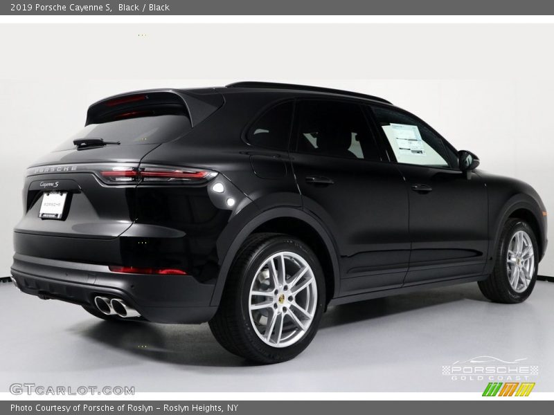 Black / Black 2019 Porsche Cayenne S