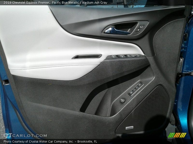 Pacific Blue Metallic / Medium Ash Gray 2019 Chevrolet Equinox Premier