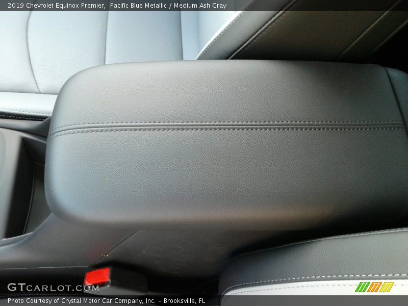 Pacific Blue Metallic / Medium Ash Gray 2019 Chevrolet Equinox Premier