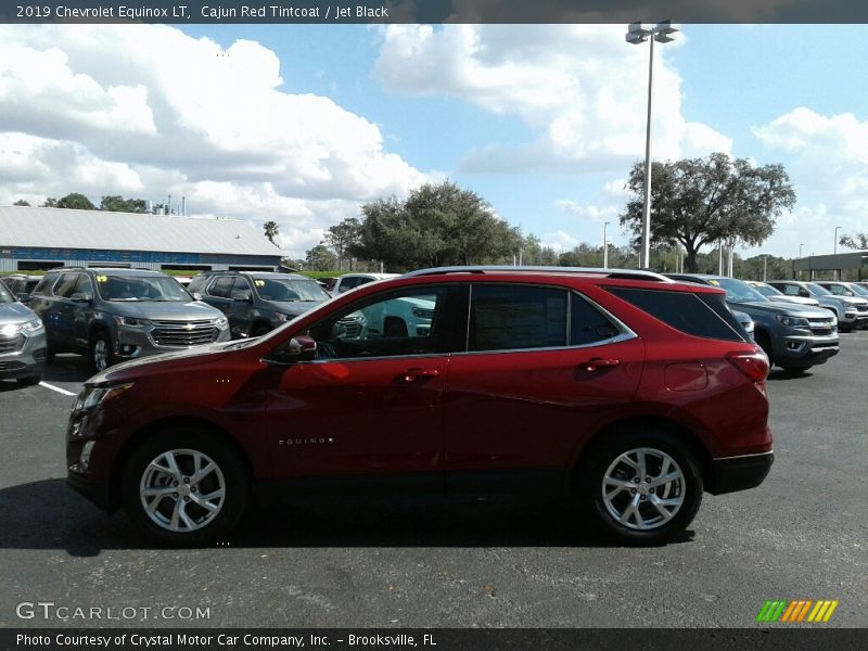 Cajun Red Tintcoat / Jet Black 2019 Chevrolet Equinox LT