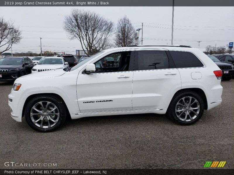 Bright White / Black 2019 Jeep Grand Cherokee Summit 4x4