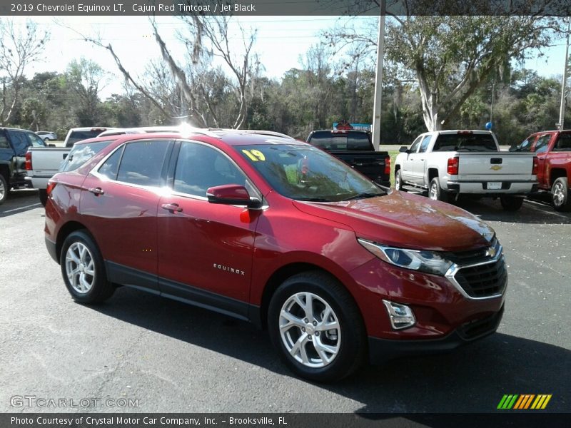 Cajun Red Tintcoat / Jet Black 2019 Chevrolet Equinox LT