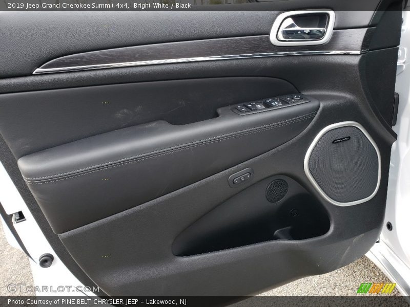 Bright White / Black 2019 Jeep Grand Cherokee Summit 4x4