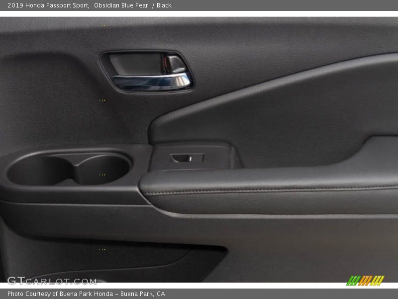 Obsidian Blue Pearl / Black 2019 Honda Passport Sport