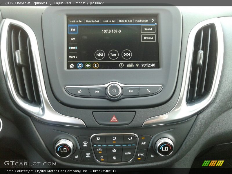 Cajun Red Tintcoat / Jet Black 2019 Chevrolet Equinox LT