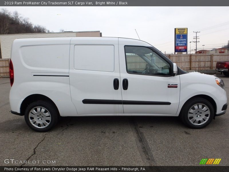 Bright White / Black 2019 Ram ProMaster City Tradesman SLT Cargo Van