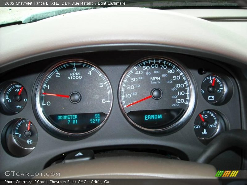 Dark Blue Metallic / Light Cashmere 2009 Chevrolet Tahoe LT XFE