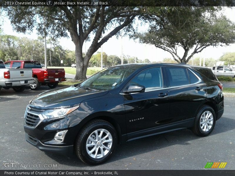Mosaic Black Metallic / Jet Black 2019 Chevrolet Equinox LT
