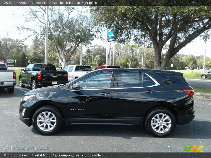 Mosaic Black Metallic / Jet Black 2019 Chevrolet Equinox LT