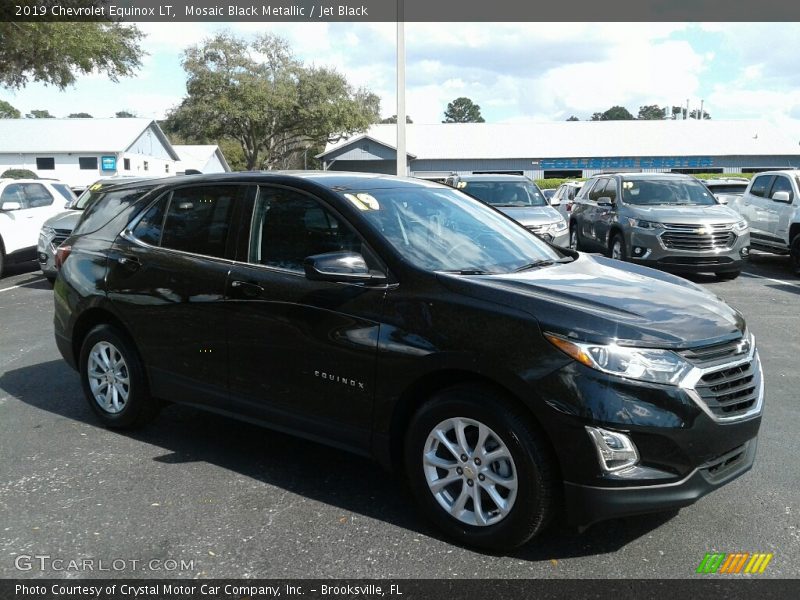Mosaic Black Metallic / Jet Black 2019 Chevrolet Equinox LT