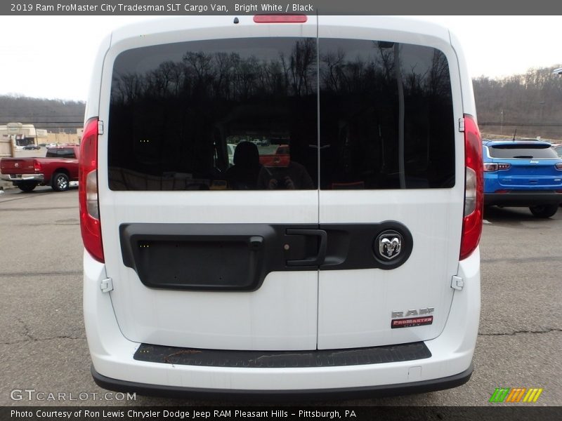Bright White / Black 2019 Ram ProMaster City Tradesman SLT Cargo Van