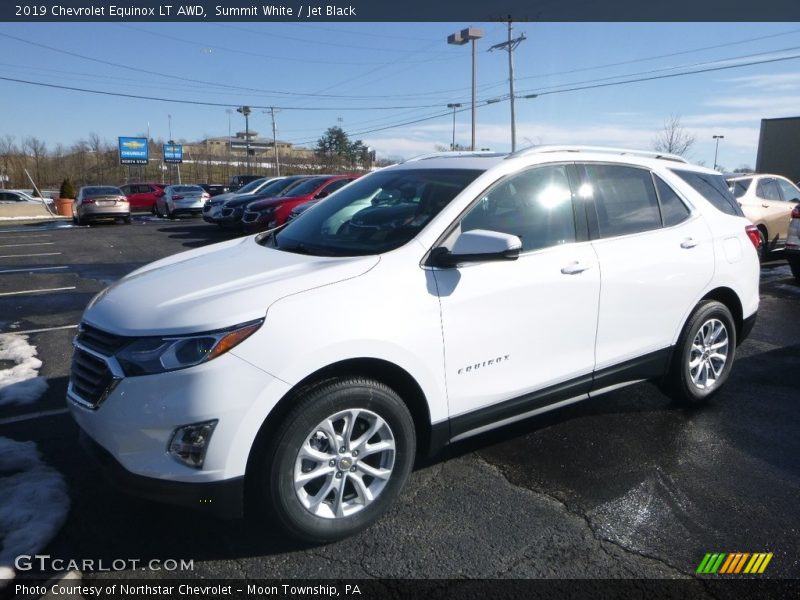 Summit White / Jet Black 2019 Chevrolet Equinox LT AWD