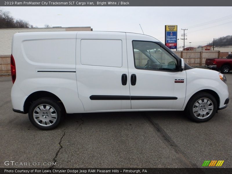 Bright White / Black 2019 Ram ProMaster City Tradesman SLT Cargo Van