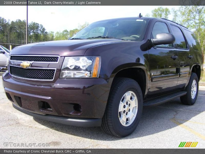 Dark Cherry Metallic / Light Cashmere 2009 Chevrolet Tahoe LS