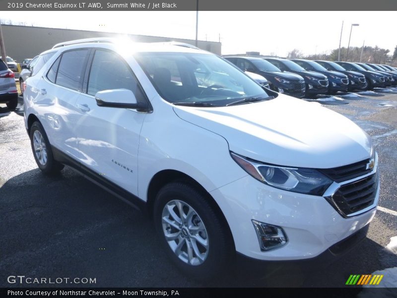 Summit White / Jet Black 2019 Chevrolet Equinox LT AWD