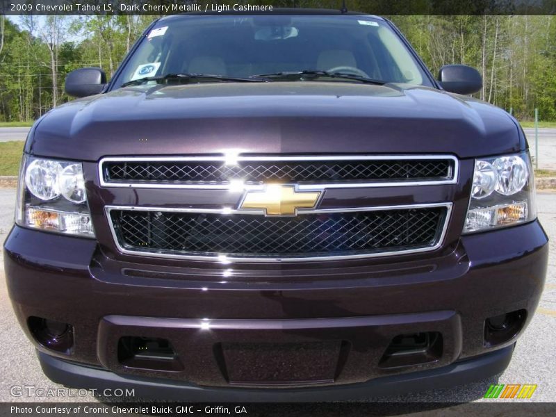 Dark Cherry Metallic / Light Cashmere 2009 Chevrolet Tahoe LS