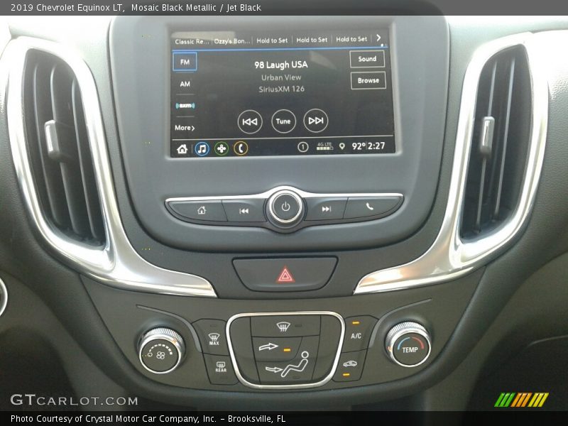 Mosaic Black Metallic / Jet Black 2019 Chevrolet Equinox LT