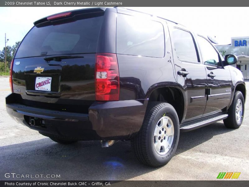 Dark Cherry Metallic / Light Cashmere 2009 Chevrolet Tahoe LS