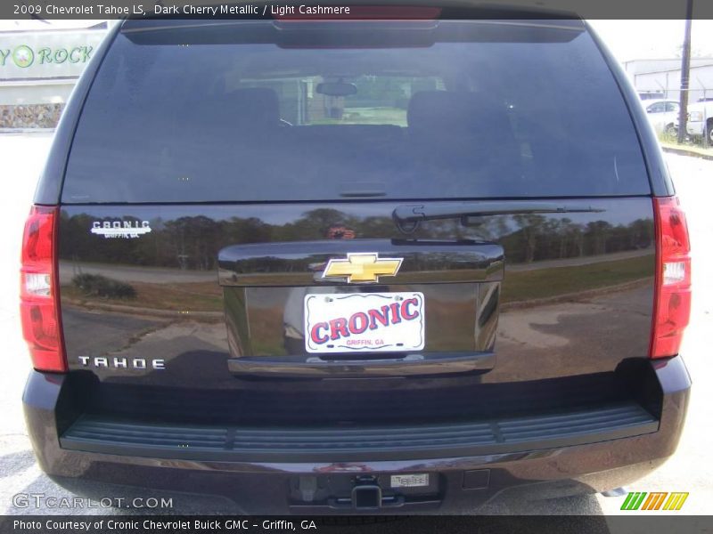 Dark Cherry Metallic / Light Cashmere 2009 Chevrolet Tahoe LS