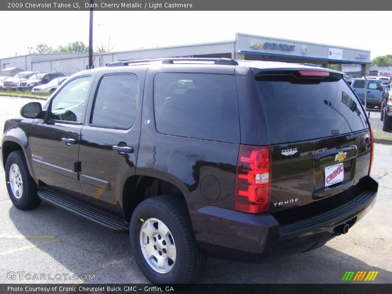 Dark Cherry Metallic / Light Cashmere 2009 Chevrolet Tahoe LS