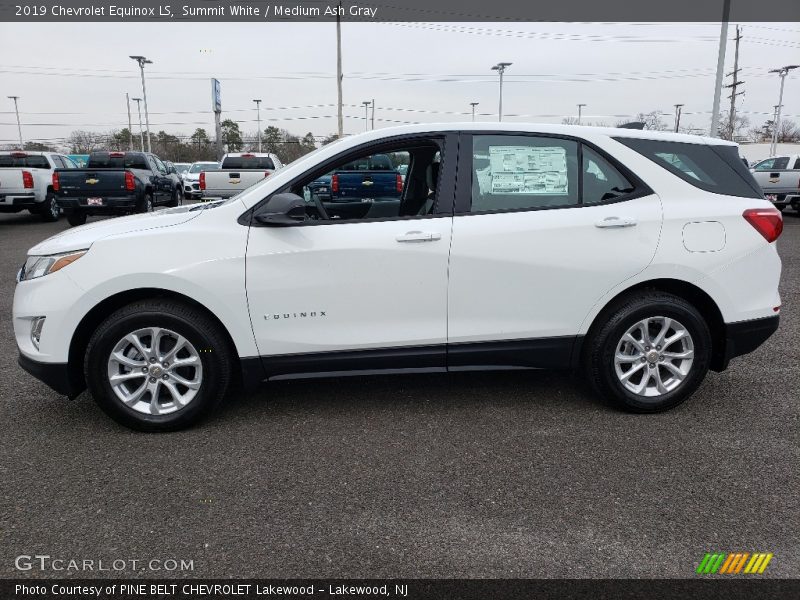 Summit White / Medium Ash Gray 2019 Chevrolet Equinox LS