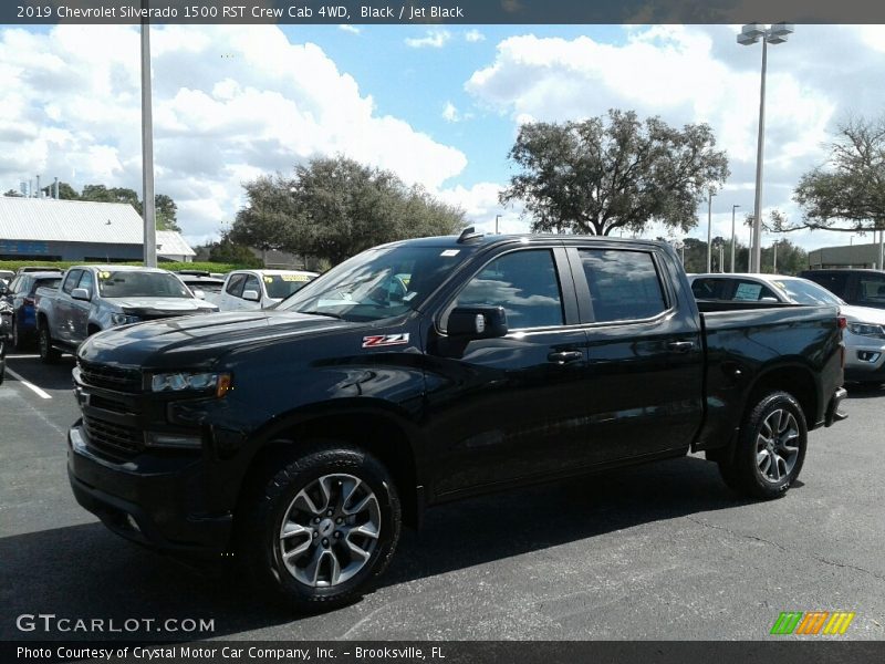 Black / Jet Black 2019 Chevrolet Silverado 1500 RST Crew Cab 4WD