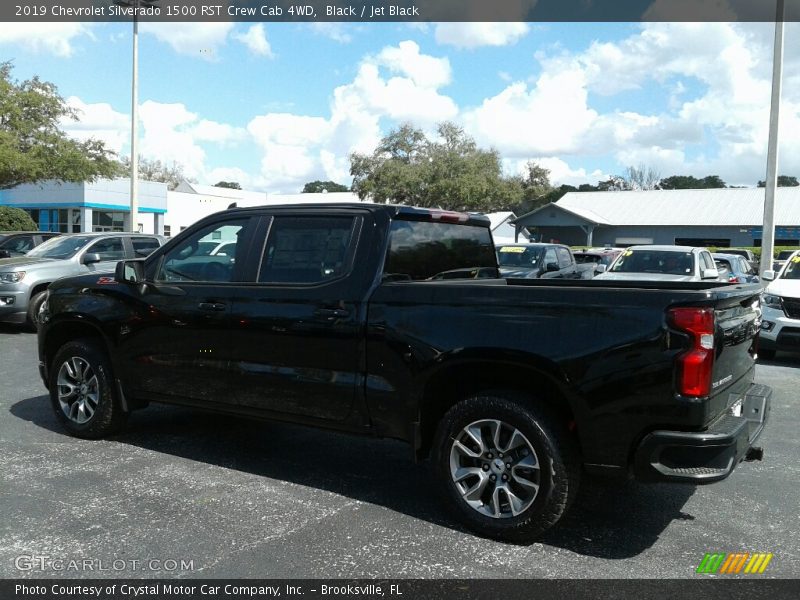 Black / Jet Black 2019 Chevrolet Silverado 1500 RST Crew Cab 4WD