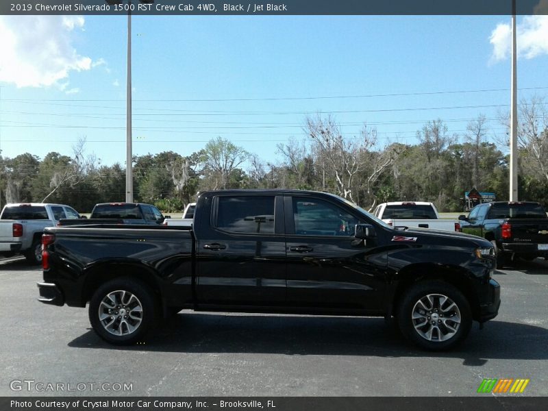 Black / Jet Black 2019 Chevrolet Silverado 1500 RST Crew Cab 4WD