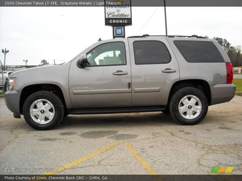 Graystone Metallic / Light Titanium 2009 Chevrolet Tahoe LT XFE