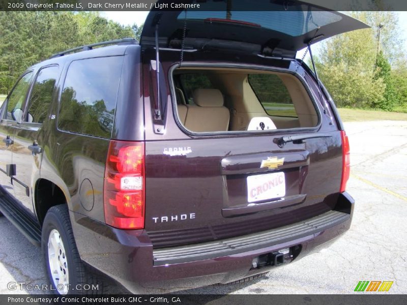Dark Cherry Metallic / Light Cashmere 2009 Chevrolet Tahoe LS