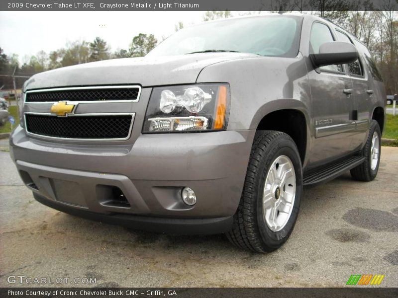 Graystone Metallic / Light Titanium 2009 Chevrolet Tahoe LT XFE