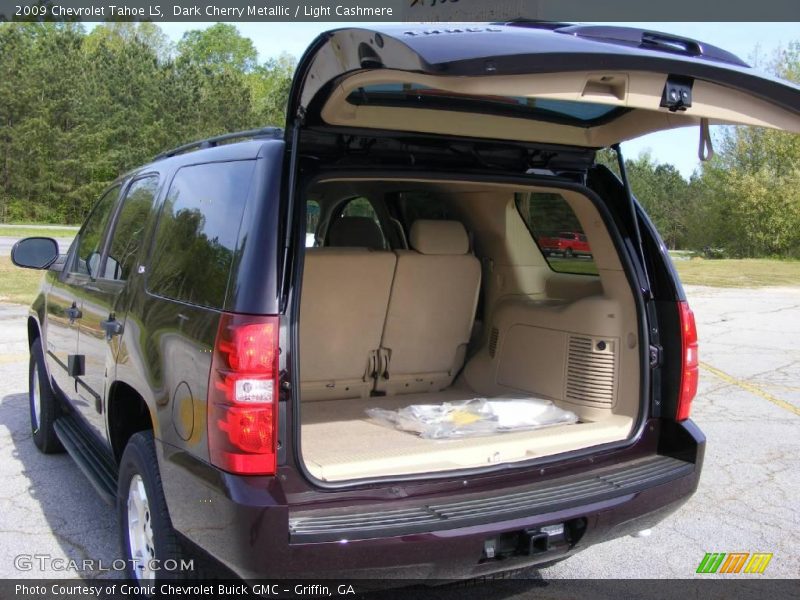 Dark Cherry Metallic / Light Cashmere 2009 Chevrolet Tahoe LS