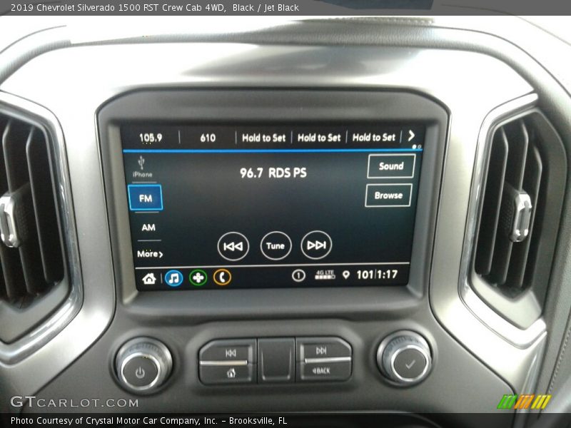 Black / Jet Black 2019 Chevrolet Silverado 1500 RST Crew Cab 4WD