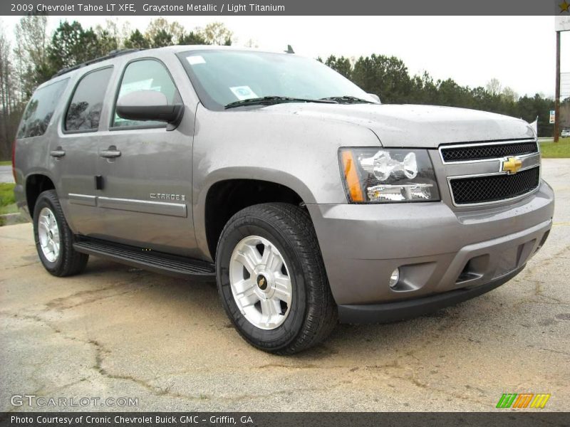 Graystone Metallic / Light Titanium 2009 Chevrolet Tahoe LT XFE