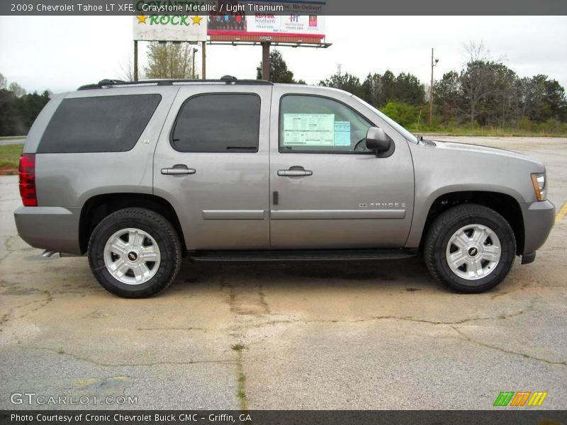 Graystone Metallic / Light Titanium 2009 Chevrolet Tahoe LT XFE