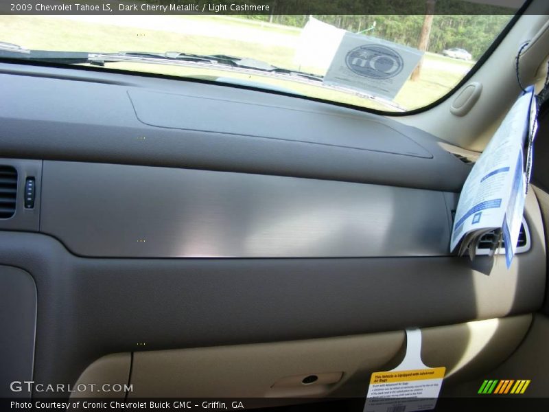 Dark Cherry Metallic / Light Cashmere 2009 Chevrolet Tahoe LS