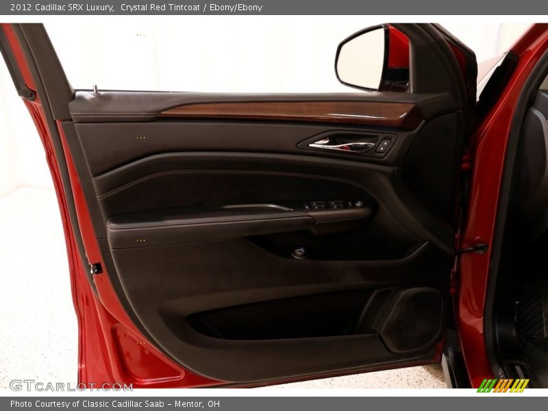 Crystal Red Tintcoat / Ebony/Ebony 2012 Cadillac SRX Luxury