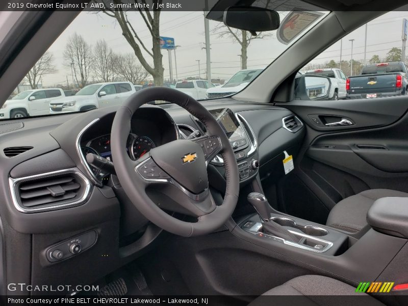 Summit White / Jet Black 2019 Chevrolet Equinox LT AWD