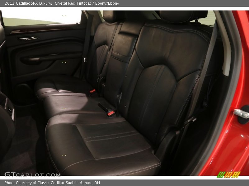 Crystal Red Tintcoat / Ebony/Ebony 2012 Cadillac SRX Luxury