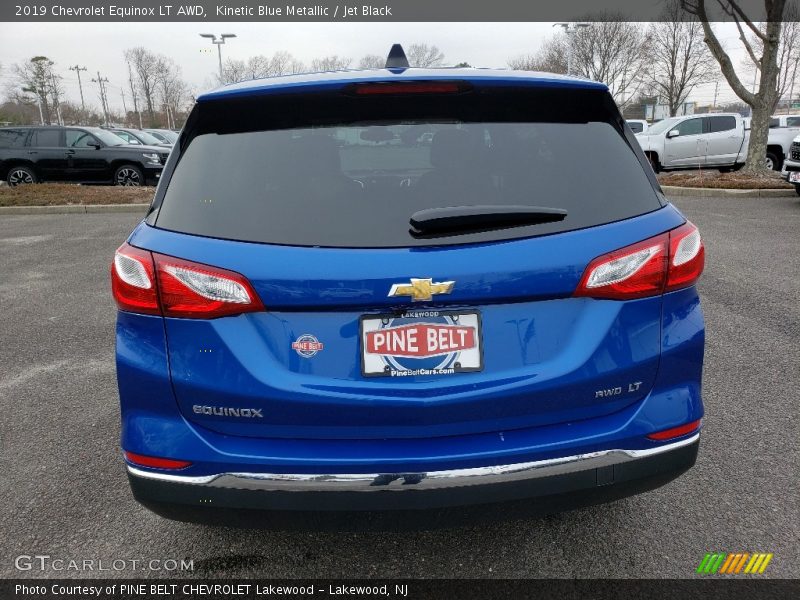 Kinetic Blue Metallic / Jet Black 2019 Chevrolet Equinox LT AWD