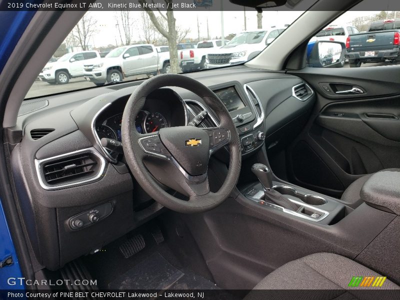 Kinetic Blue Metallic / Jet Black 2019 Chevrolet Equinox LT AWD