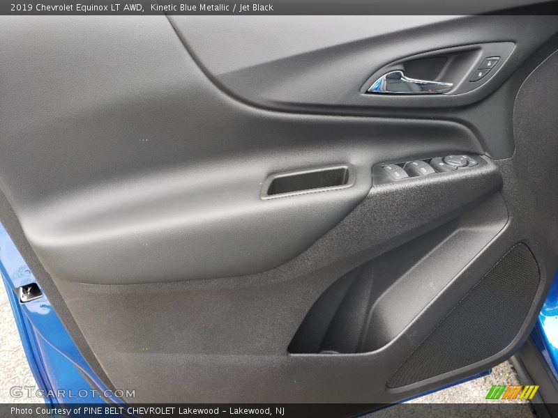 Kinetic Blue Metallic / Jet Black 2019 Chevrolet Equinox LT AWD