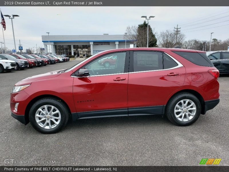 Cajun Red Tintcoat / Jet Black 2019 Chevrolet Equinox LT