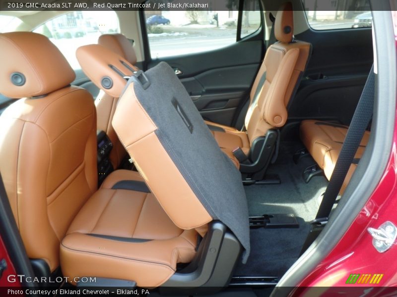 Red Quartz Tintcoat / Jet Black/Kalahari 2019 GMC Acadia SLT AWD