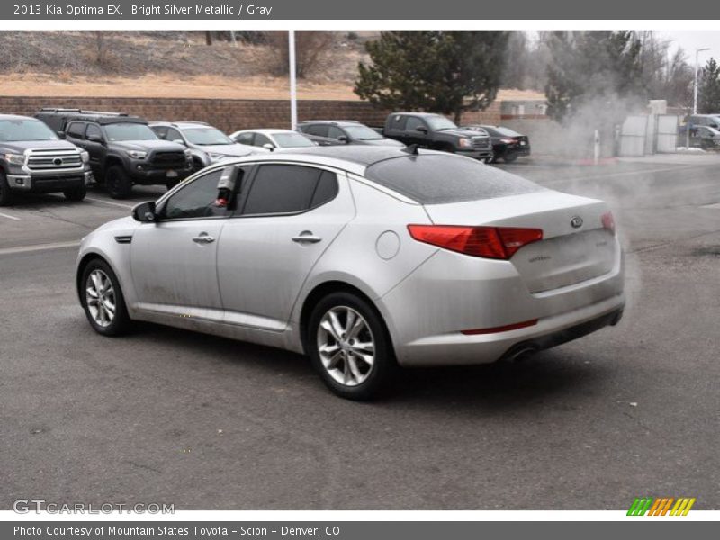 Bright Silver Metallic / Gray 2013 Kia Optima EX