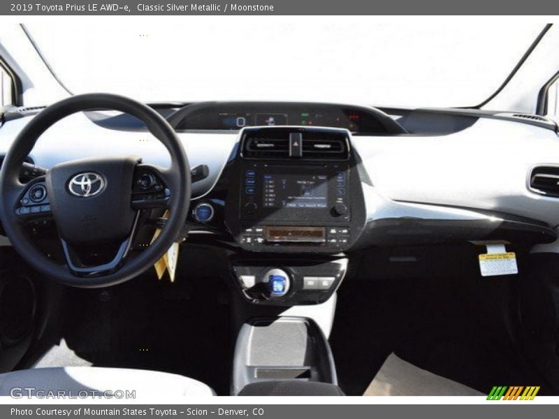 Classic Silver Metallic / Moonstone 2019 Toyota Prius LE AWD-e