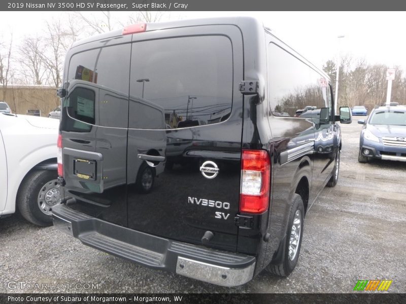 Super Black / Gray 2019 Nissan NV 3500 HD SV Passenger