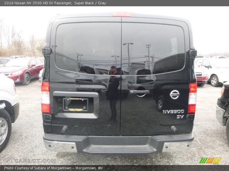 Super Black / Gray 2019 Nissan NV 3500 HD SV Passenger