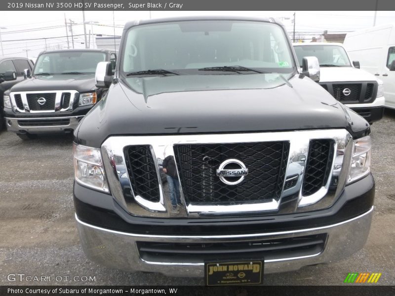 Super Black / Gray 2019 Nissan NV 3500 HD SV Passenger
