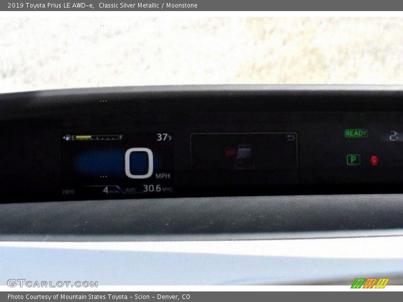 Classic Silver Metallic / Moonstone 2019 Toyota Prius LE AWD-e